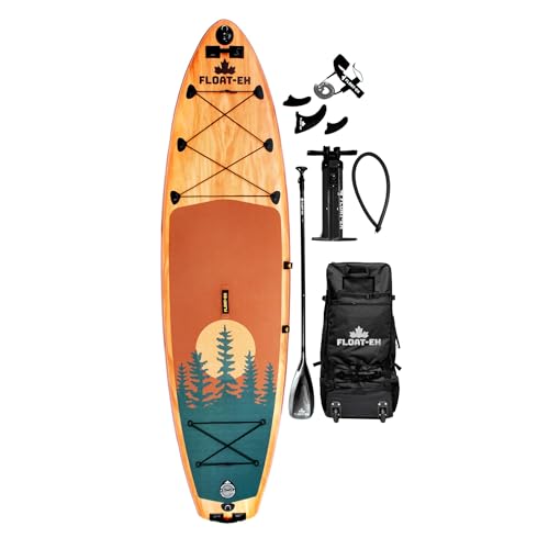 The Woodlander Board - Float-Eh Premium Inflatable 10'6 All-Around Paddle Board