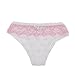 T TOOYFUL 1/4 Pink / White Lace Underwear Slips Für BJD DOD Dollfie Puppen Kleidung - Weiß, 9,5 x 6,5 cm