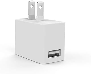 充電器 ACアダプター NITIKA USB急速充電器 2.1A出力 1ポート長寿命設計 iPhone&Android＆タブレット対応 USBポートX 1（2.1A出力) ACコンセント ホワイト