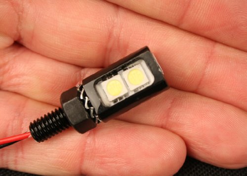 Lámpara LED blanca para panel de instrumento 12V miniatura 4