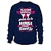 TEEZILY Felpa Unisex Alcune Ragazze Giocano con Le Bambole Le Vere Donne Fanno Karate - Blu Navy - S