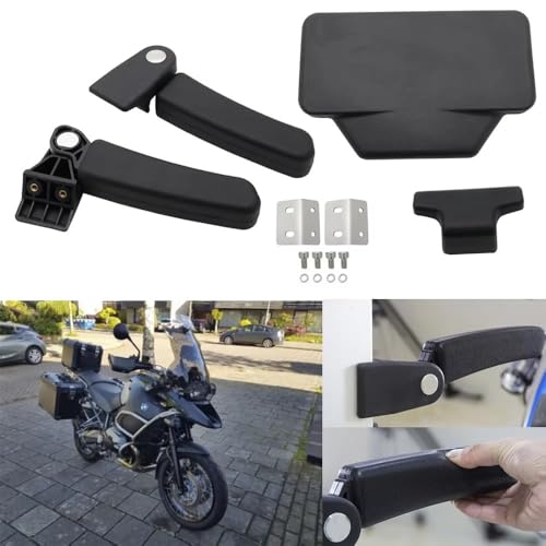 Barra de agarre trasera reduce fatiga de pasajero con reposabrazos ABS plegable 2