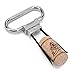 QLL Wine Opener for Vintage Bottles, Two-Prong Cork Puller with Cover