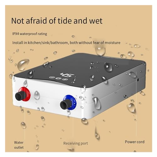Chauffe-eau électrique instantané compact et performant 5500W - 8