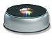 Display Base LED Lighted Silver Mirrored Top 7 Cycling Colored Lights