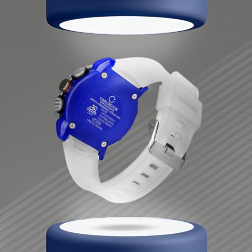 Image of Carlington Velocity Series Analog-Digital Sports Watches for Men and Boys with Alarm, Stopwatch, Backlit Display, Dualtime, Silicone Rubber Strap, Water & Shock Resiatant - CT 8058