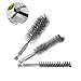 WHAMVOX Stainless Steel Wire Bore Brush for Drill 6pcs Hexagonal Rod Brush Set Pipe Cleaning for Household Industrial