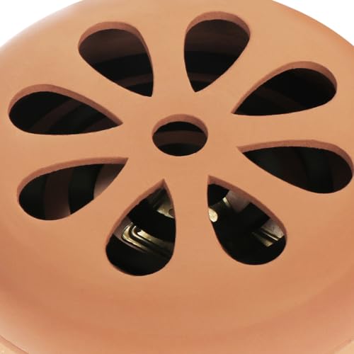 Mückenspirale Com-Four 6x Anti-Mücken-Spirale mit Terrakotta-Behälter