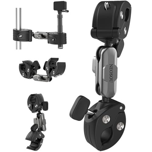 Soporte de manillar para palo selfie Insta360 X4 y GoPro en motos