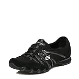 Skechers Sport Women's Hot Ticket Fashion Sneaker,Black/Charcoal,9.5 M US