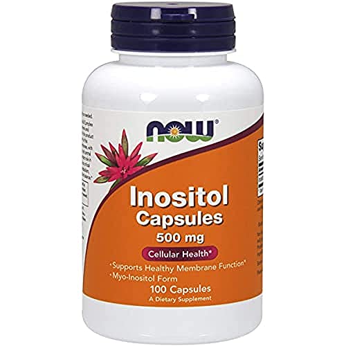 Essential Nutrition, NOW Foods - Inositol capules 500 mg 100 cap