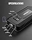 ANSODY 3000A Starthilfe Powerbank für Pkw (Bis zu 10L Benzin/8L Diesel), Auto 12V PKW Starter Powerbank mit LED,Batterie Booster Jump Starter Powerpack mit Starthilfekabel,Grau