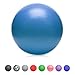 Gloop - Pelota blanda de gimnasia gruesa antipinchazos, pelota de pilates, bandas de resistencia, Niñas, Color azul, 25 cm., 25 cm