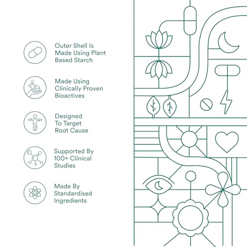 Image of Stress-Sleep Aid Capsules| Melatonin Free| Non-Habit forming| Calmer mind & Restful sleep| GMP Certified |Non-GMO |For Men & Women| 56 Capsules (Pack of 1)