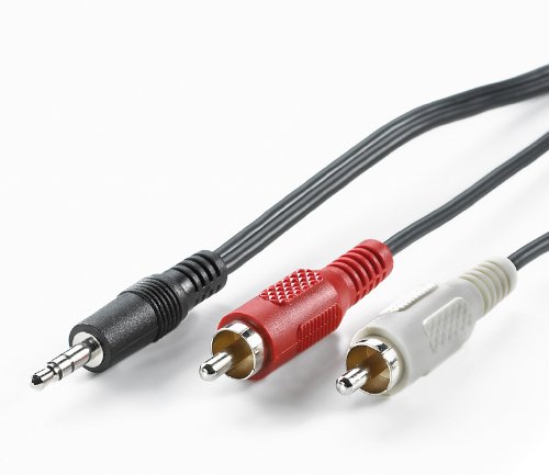 Value 3.5 mm (ST) to RCA (2 x ST) Cable, 5 m