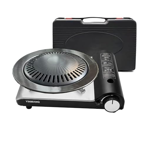 YINMANQ Detachable Grill Pan & Butane Stove image