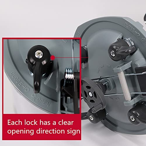 Paint Mixing Mate Lid，Universal Drip Free Car Paint Dispenser，Paint Can Lid With Pour Spout，With Better Sealing Effect, Car Paint Mixing Blade For Solvents And Water-Based Paint (1L) #TOP5