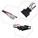 HSTECH 2 Pairs (4 Pack) Speaker Wiring Harness Wire Cable for VW Passat Seat Golf Polo Speakers Adapter Connector Adaptor Plug