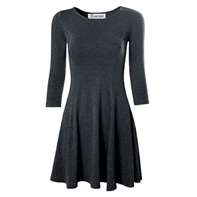 long sleeve skater dress amazon