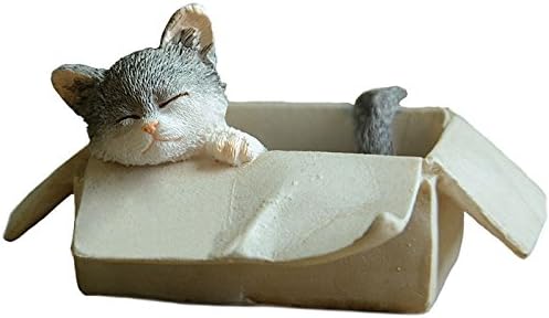 Gemmia Cat Fairy Figurine - Box Stray Cat Statue