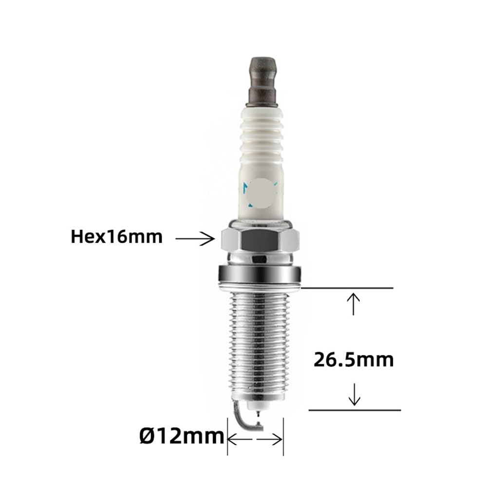 Candele di accensione Iridium Platinum DILZKR7B11G 95350 Adatte per Acura MDX RLX Ibrida OE 12290-R9P-A01