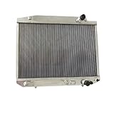 NGYBSFHxsr Radiateur en aluminium compatible avec Mercedes-Benz C126 W126 380/420/500/560 SE/SEL/SEC V8 AT 1979-1991