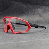 WEOUIO Gafas De Ciclismo A Prueba De Viento Decoloradas, Gafas De Ciclismo De Montaña En Carretera, Gafas De Ciclismo De Montaña, Gafas Antiultravioleta para Deportes Al Aire Libre,25