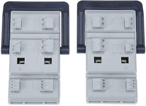 AdZzz 2 Pack DD82-01121B DD82-01121A Suitable for Samsung Dishwasher rack adjuster kit compatible 2983167 PS8690520 AP5736133 OEM parts