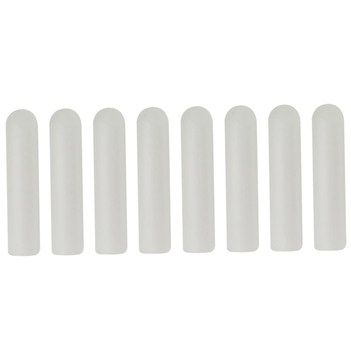 DEARMAMY 8Pcs Shoelace Tips Durable Plastic Shoe Lace End Tips for Repair for Sneakers and Casual Shoes Easy to Install