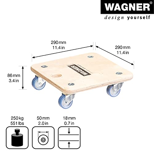 WAGNER Carrello da trasporto MM 1353 i 29 x 29 cm