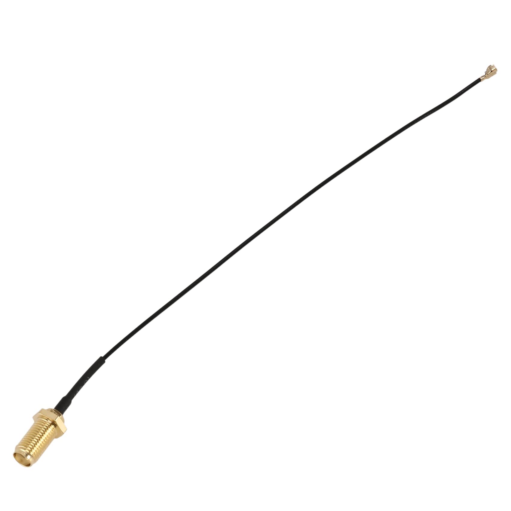Lot de 50 connecteurs d'antenne WiFi Pigtail SMA vers IPX Rallonge 15 cm
