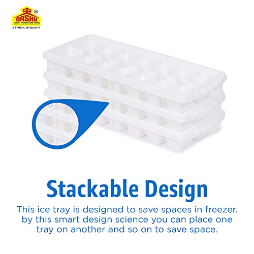 Image of Aashu Ice Tray,Ice Cube Tray,Ice Tray for Freezer, Set of 3 Without Lids