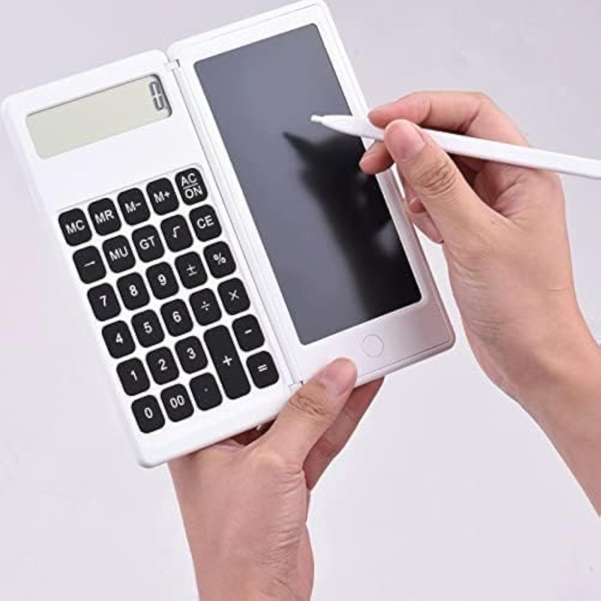 6-Inch Foldable Calculator Tablet with LCD Writing Pad