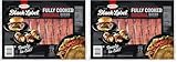 HORMEL BLACK LABEL Fully Cooked Bacon - Thick Bacon Snacks for Breakfast, 10.5 Ounce (Pack of 2)