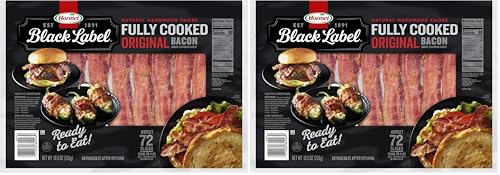Hormel Black Label Fully Cooked Bacon,10.5 Ounce (Pack of 2)