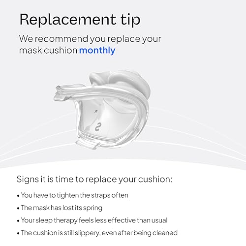 Image of Resmed AirFit P10 Nasal Pillow Cushion Replacement CPAP Mask, Small