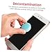 Didiseaon 6pcs Macaroon Eyeglasses Cleaner Wipes Soft Microfiber Lens Wipers for Mobile Screens Glasses and Screens Convenient Pocket Random Colors
