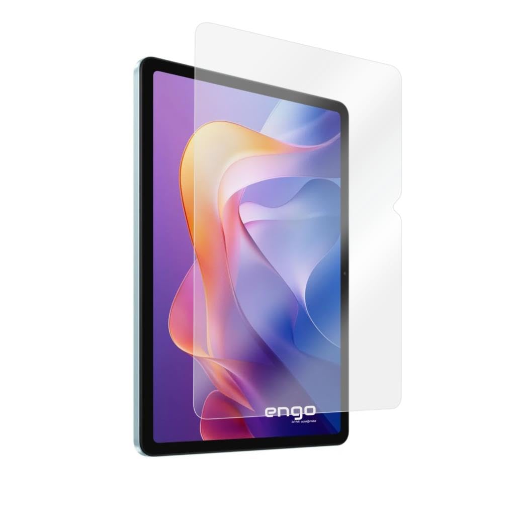 Engo Xiaomi Redmi Pad 2 11 İnç İle Uyumlu Mat Ekran Koruyucu 9h Temperli Kırılmaz Esnek Nano Cam, Parmak İzi Bırakmayan Yansıma Ve Parlama Önleyici Koruma