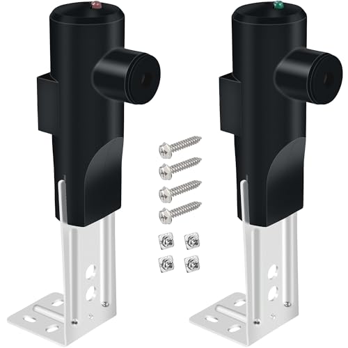 Garage Door Sensor, GSTB-R STB-BL Garage Door Safety Beams Kit, for Genie Garage Door Sensor Replacement, Garage Sensor for Genie Garage Door Openers Manufactured After 1993. with Installation Book