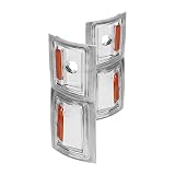 Anzo USA - 1994-1998 Chevrolet Blazer Corner Lights Clear Lens w/Amber Reflector...