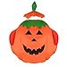 GARNECK Costume da Zucca per Bambini di Halloween con Sacchetto di Caramelle e Cappello per Feste Cosplay di Halloween Arancione