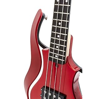 Vox VSBA-A1H-RDMR – Basse active Starstream – Cadre rouge/ corps rouge (+ housse) - Les Beatles, Paul McCartney, John Lennon, RIngo Starr, George Harrison Vox VSBA-A1H-RDMR - Basse active Starstream - Cadre rouge/ corps rouge (+ housse) – Image 6