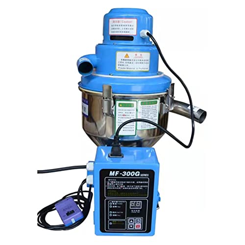 MF-300G Automatic Plastic Material Feeder Free-standing Vacuum Loader Automatic Feeding Machine Vacuum Feeder1200W 7.5L,DIY Tools