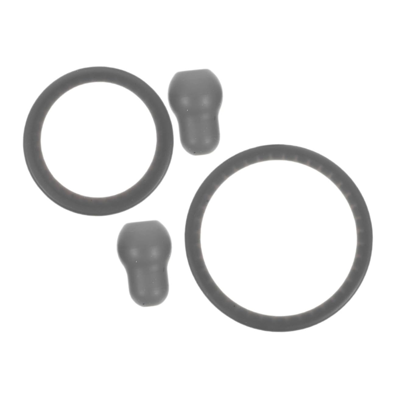 Didiseaon 4pcs Stethoscope Accessories Kit Replacement Diaphragm Covers Silicone Ear Tips for Enhanced Comfort and Ergonomic Fit for Healthcare Professionals