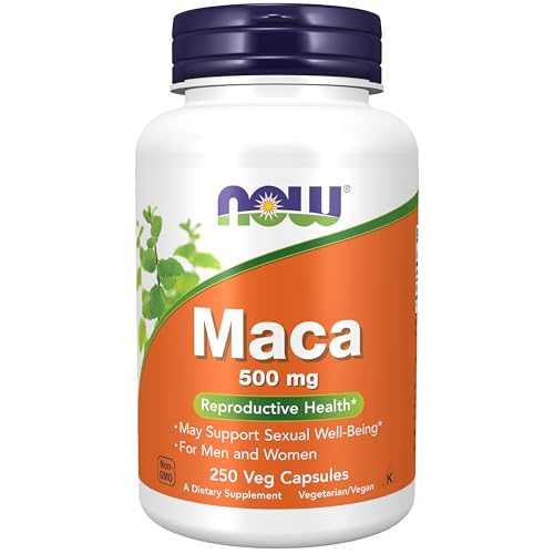 Now Foods Maca 500 Mg 250 Veg Capsules