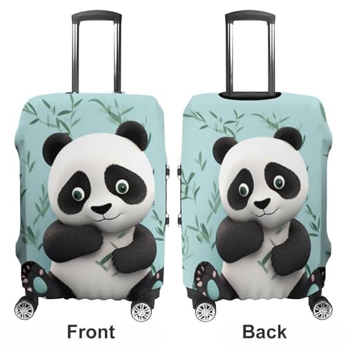 Suitcase Covers for Luggage Washable Luggage Cover Panda Star Luggages Wheel Covers Elastic Travel Carry On Suitcase Cover Travel Luggages Protector Sleeve Fit 29-32 Inch S3