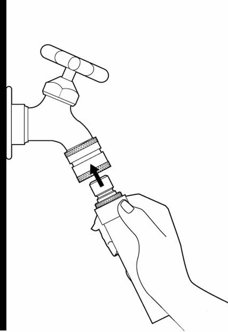 5-Pack Orbit Brass Hose Quick Connect Set