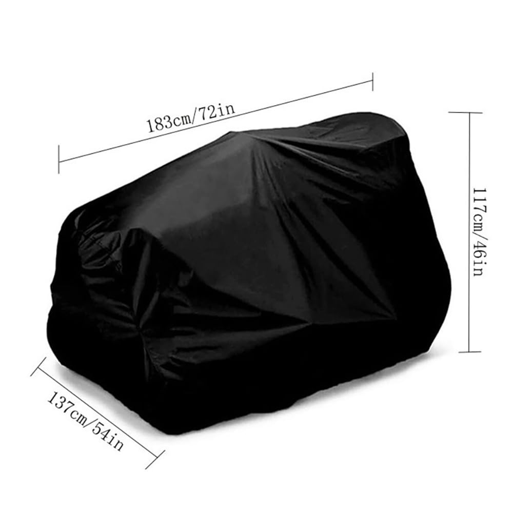 Cubierta para Cortacésped para Jacobsen 80 1977-1980, Oxford Funda Protectora Impermeable Anti Viento Accesorios Tractor Cortacésped