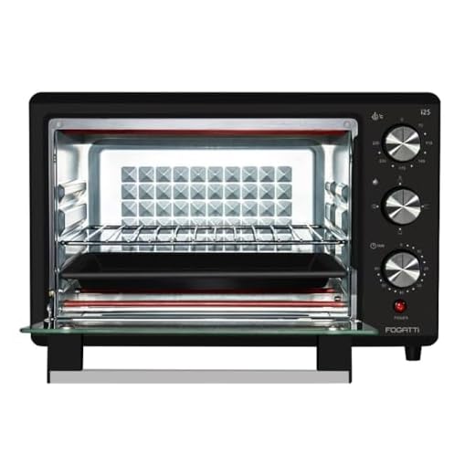 Forno Elétrico de Bancada, 25 litros Preto, Fogatti i25 110V