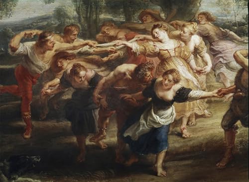Cuadro lienzo de Peter Paul Rubens de 60x90cm ideal para transformar la decoración de tu salón